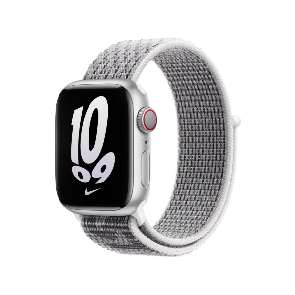 Фото - Ремінець для смарт-годинника Apple 41mm Summit White/Black Nike Sport Loop Фото - Ремінець для смарт-годинника Apple 41mm Summit White/Black Nike Sport Loop