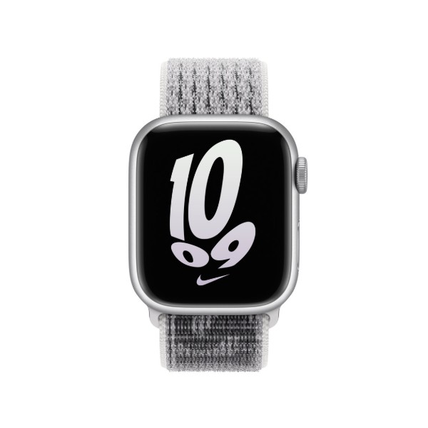 Фото - Ремінець для смарт-годинника Apple 41mm Summit White/Black Nike Sport Loop