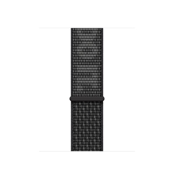 Фото - Ремінець для смарт-годинника Apple 41mm Black/Summit White Nike Sport Loop
