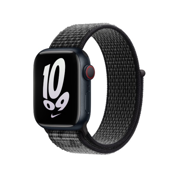 Фото - Ремінець для смарт-годинника Apple 41mm Black/Summit White Nike Sport Loop Фото - Ремінець для смарт-годинника Apple 41mm Black/Summit White Nike Sport Loop