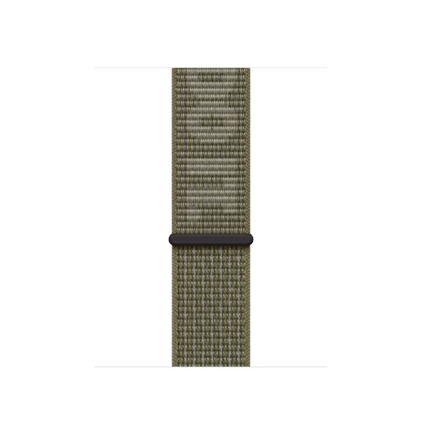 Фото - Ремінець для смарт-годинника Apple 41mm Sequoia/Pure Platinum Nike Sport Loop