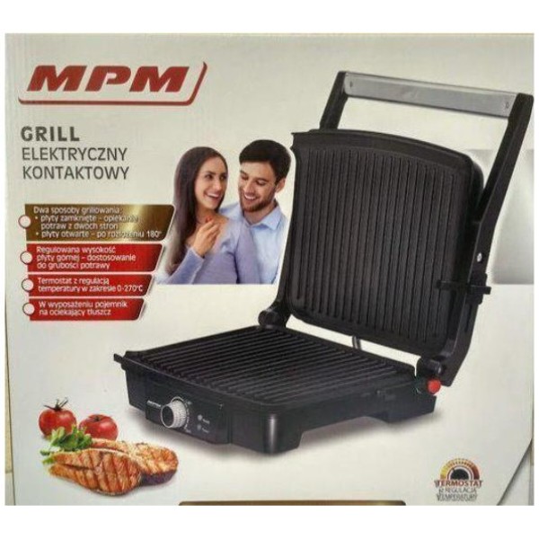 Фото - Гриль-барбекю электрический MPM MGR-09M