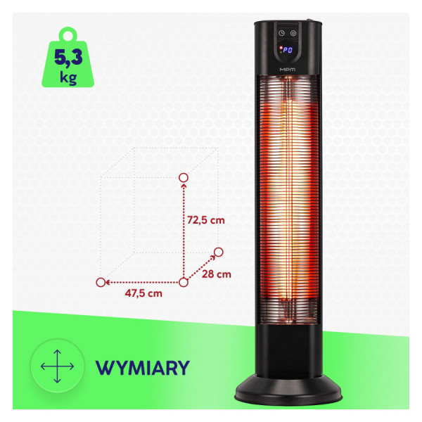 Фото - Обогреватель инфракрасный MPM MUG-26