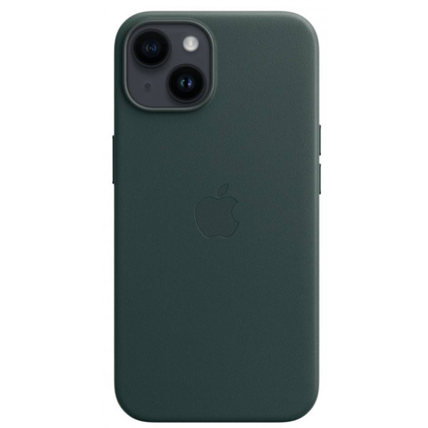 Фото - Чехол для смартфона Apple iPhone 14 Leather Case with MagSafe - Forest Green (MPP53)