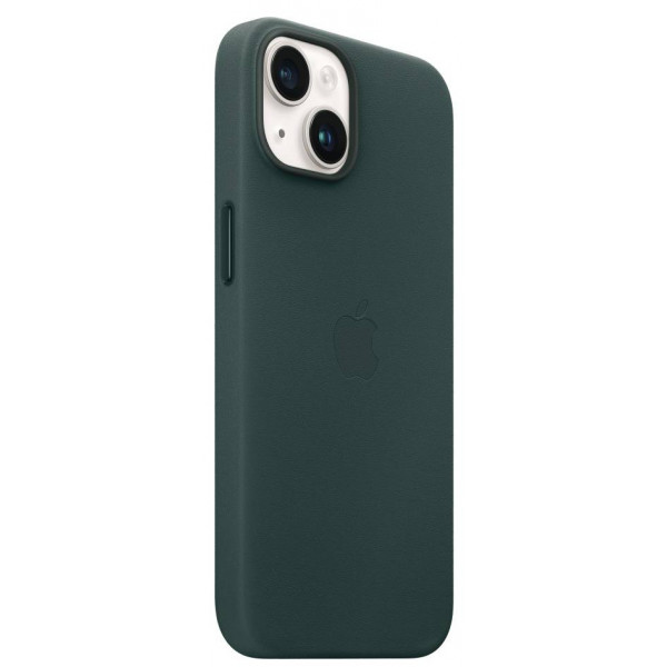 Фото - Чехол для смартфона Apple iPhone 14 Leather Case with MagSafe - Forest Green (MPP53)