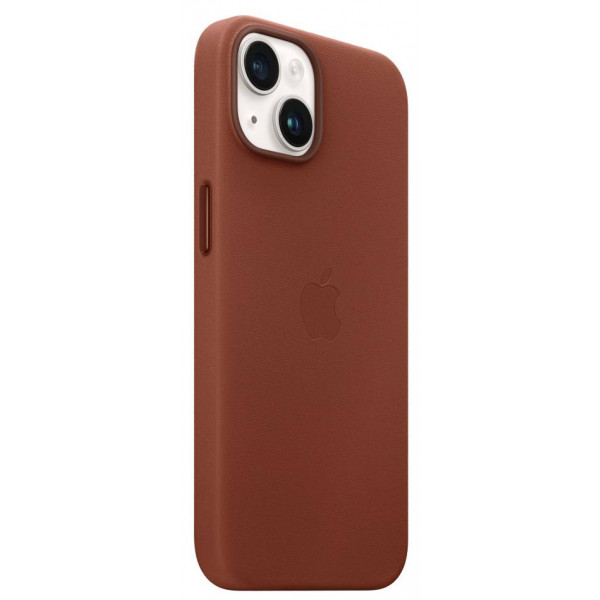 Фото - Чехол для смартфона Apple iPhone 14 Leather Case with MagSafe - Umber (MPP73)