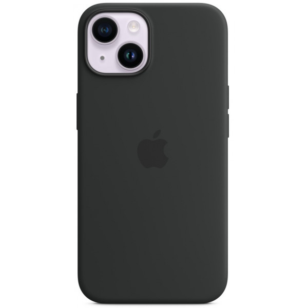 Фото - Чохол для смартфону Apple iPhone 14 Silicone Case with MagSafe - Midnight (MPRU3)