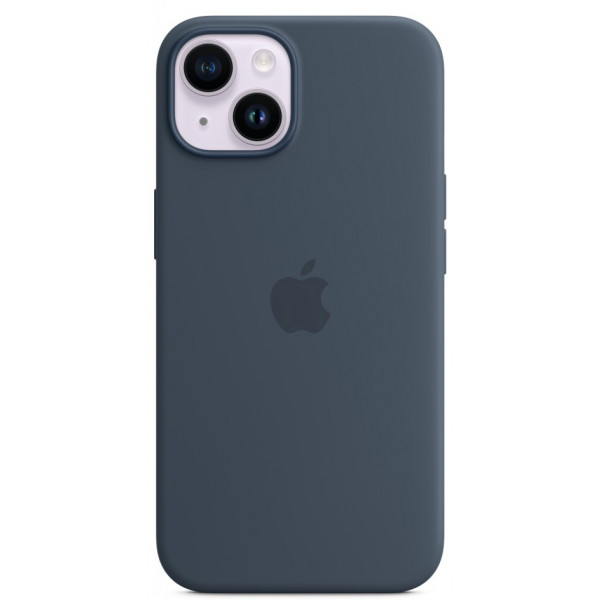 Фото - Чехол для смартфона Apple iPhone 14 Silicone Case with MagSafe - Storm Blue (MPRV3)
