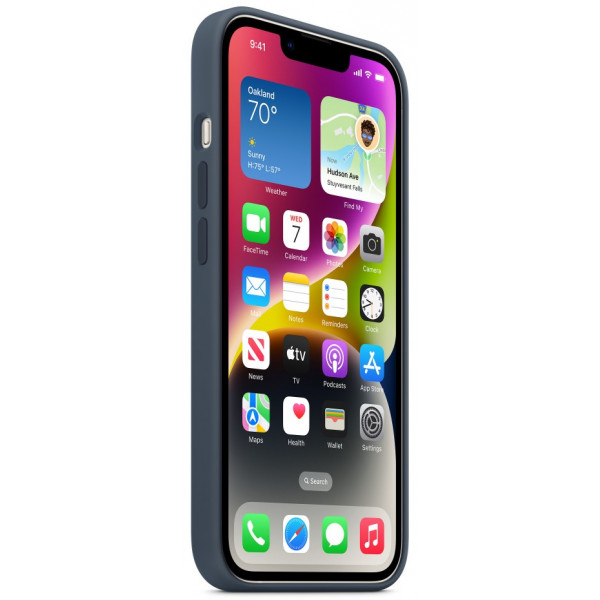 Фото - Чехол для смартфона Apple iPhone 14 Silicone Case with MagSafe - Storm Blue (MPRV3)