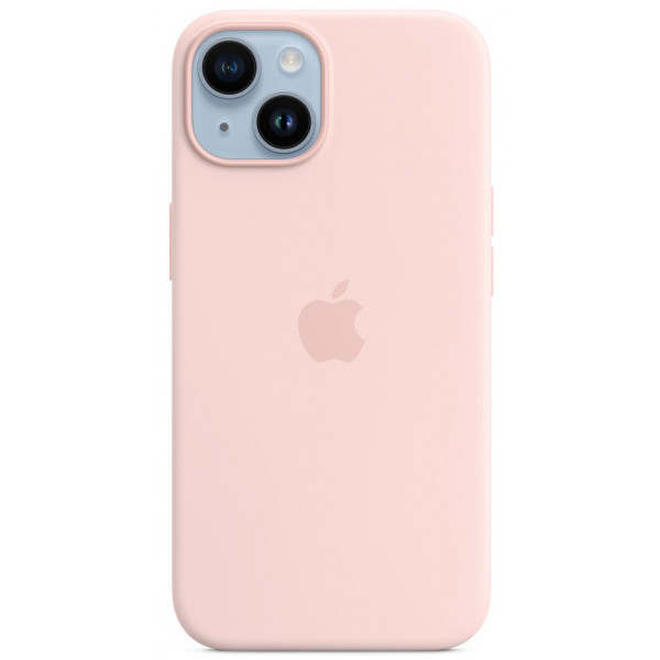 Фото - Чохол для смартфону Apple iPhone 14 Silicone Case with MagSafe - Chalk Pink (MPRX3)