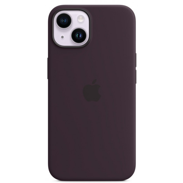 Фото - Чохол для смартфону Apple iPhone 14 Silicone Case with MagSafe - Elderberry (MPT03)