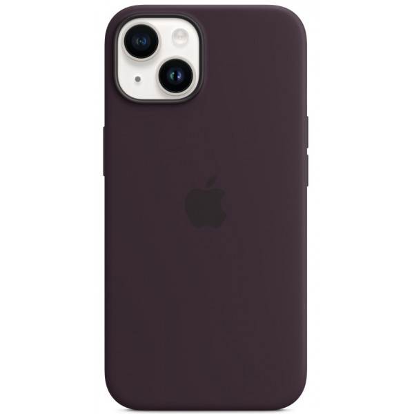 Фото - Чохол для смартфону Apple iPhone 14 Silicone Case with MagSafe - Elderberry (MPT03)