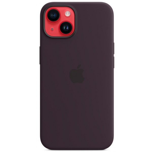 Фото - Чохол для смартфону Apple iPhone 14 Silicone Case with MagSafe - Elderberry (MPT03)