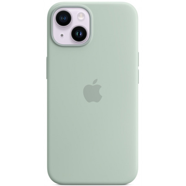 Фото - Чехол для смартфона Apple iPhone 14 Silicone Case with MagSafe - Succulent (MPT13)