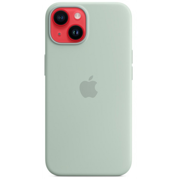 Фото - Чехол для смартфона Apple iPhone 14 Silicone Case with MagSafe - Succulent (MPT13)