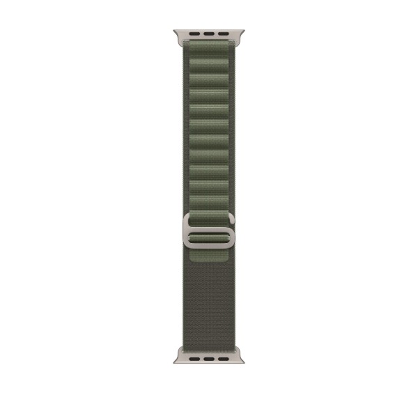 Фото - Ремінець для смарт-годинника Apple 49mm Green Alpine Loop - Small