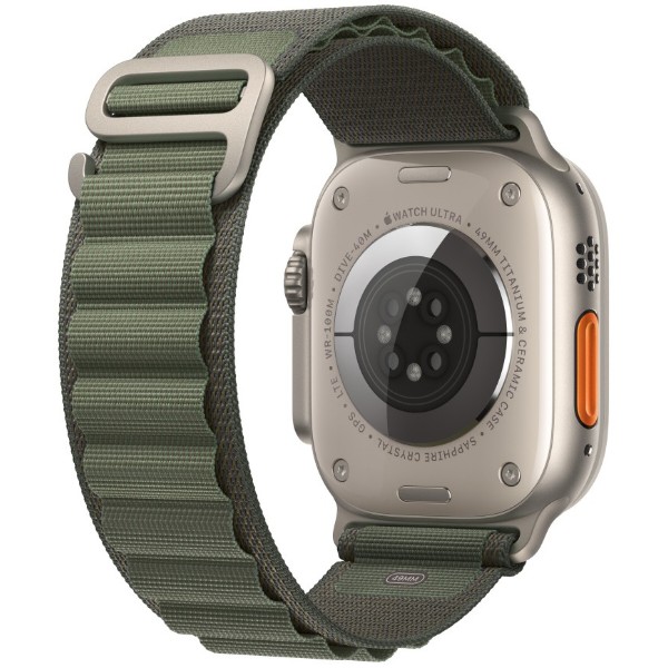 Фото - Ремінець для смарт-годинника Apple 49mm Green Alpine Loop - Medium