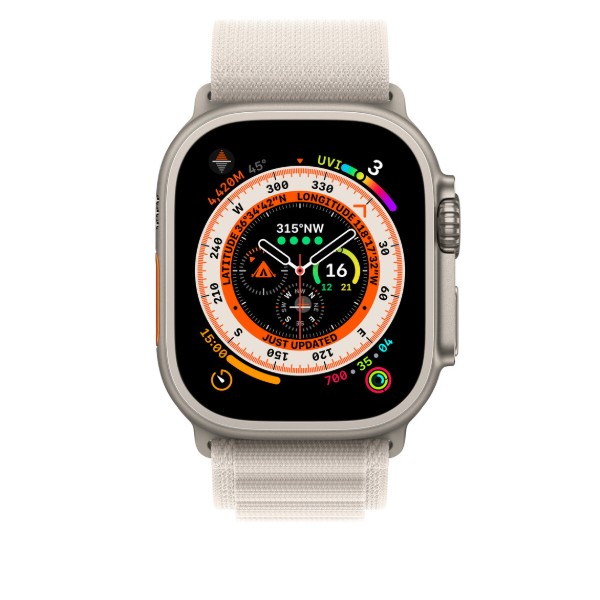 Фото - Ремешок для смарт-часов Apple 49mm Starlight Alpine Loop - Large