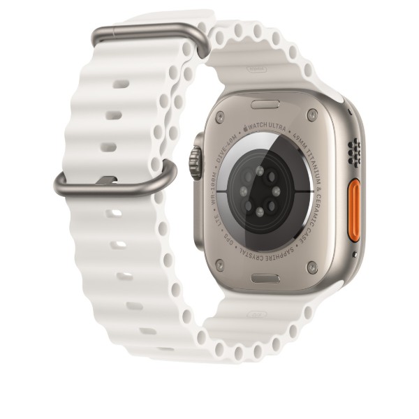 Фото - Ремінець для смарт-годинника Apple 49mm White Ocean Band (MQE93ZM/A)