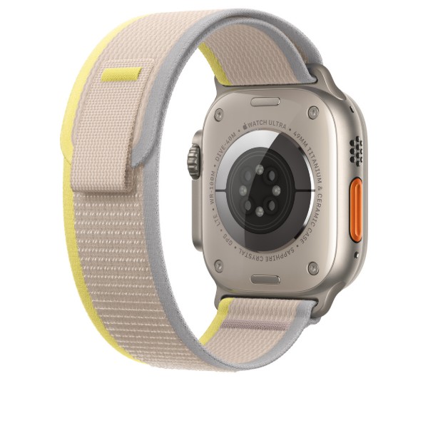 Фото - Ремешок для смарт-часов Apple 49mm Yellow/Beige Trail Loop - S/M