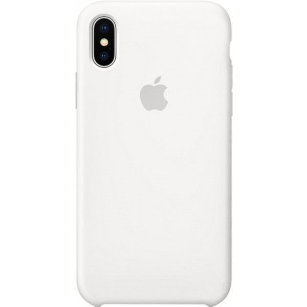 Фото - Чехол для смартфона Apple Silicone Case for iPhone X White (MQT22ZM/A)