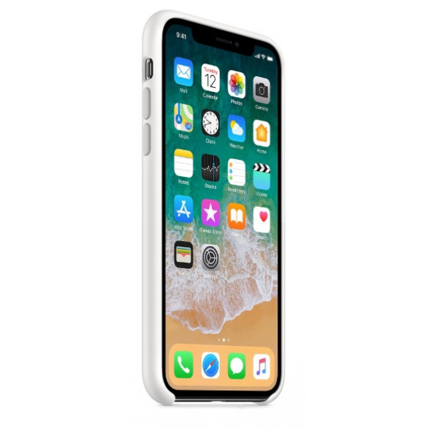 Фото - Чехол для смартфона Apple Silicone Case for iPhone X White (MQT22ZM/A)