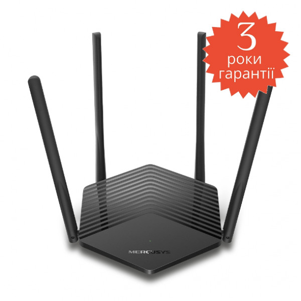 Фото - Маршрутизатор інтернет WiFi6 Mercusys MR60X