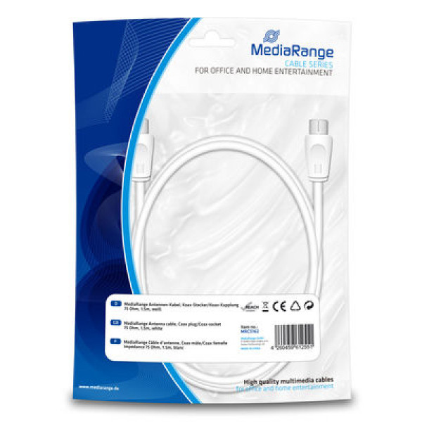 Фото - Кабель коаксіальний MediaRange 1.5м (MRCS162)