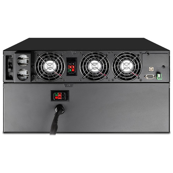 Фото - Джерело безперебійного живлення Powercom MRT-10K LCD USB