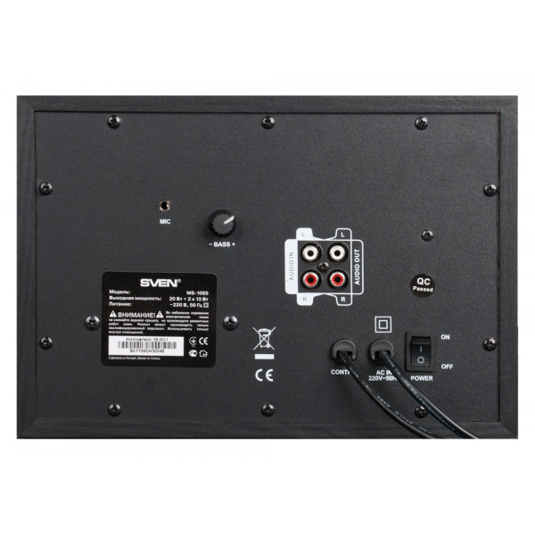 Фото - Компьютерная акустика Sven MS-1085 Gold Black