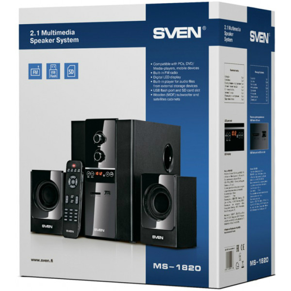 Фото - Компьютерная акустика Sven MS-1820 Black