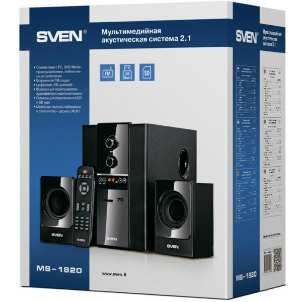 Фото - Компьютерная акустика Sven MS-1820 Black
