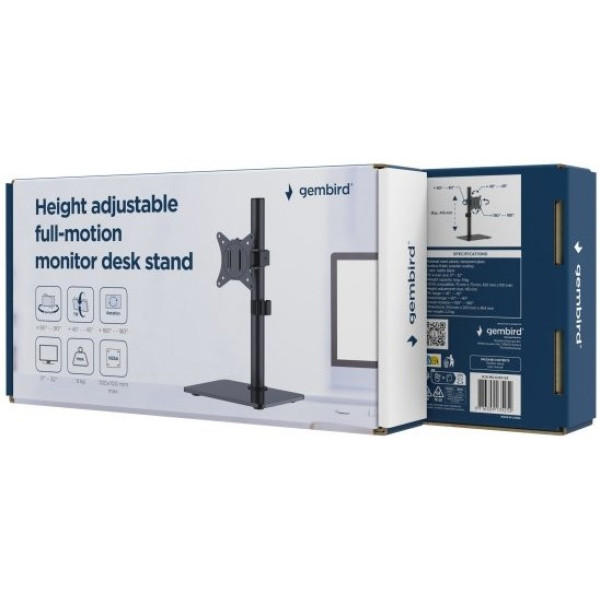 Фото - Кріплення настільне Gembird MS-D1ST-03
