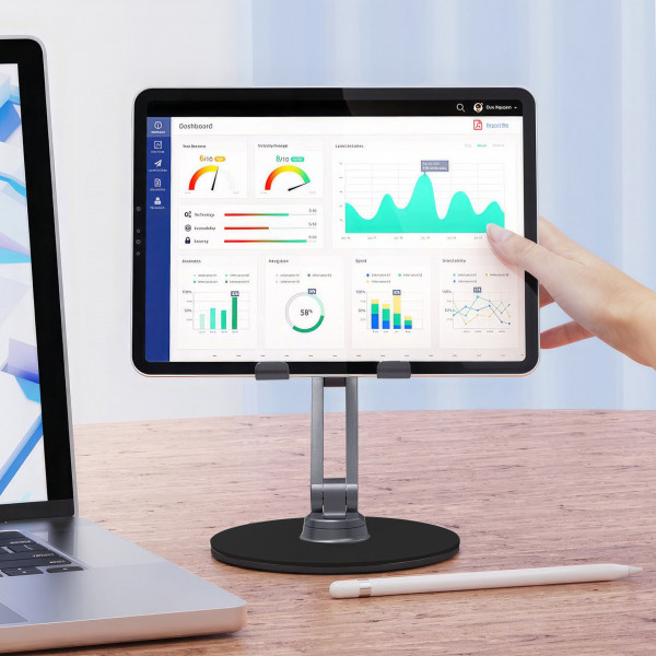 Фото - Підставка для мобільного пристрою OfficePro MS580G Aluminium Alloys Grey