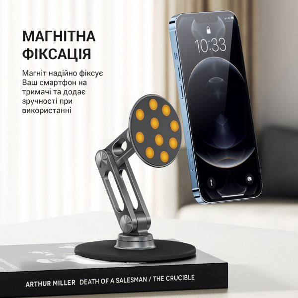 Фото - Уценка - Подставка для мобильного устройства OfficePro MS760G Aluminium Alloys Grey