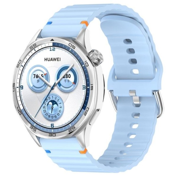 Фото - Ремешок для смарт-часов BeCover Ribbed Tape (20mm) for Huawei Watch GT 3 (42mm) / GT 2 (42mm) / GT 3 Pro (43mm Ceramic) / Watch 2 (Sport) Lite (714261)
