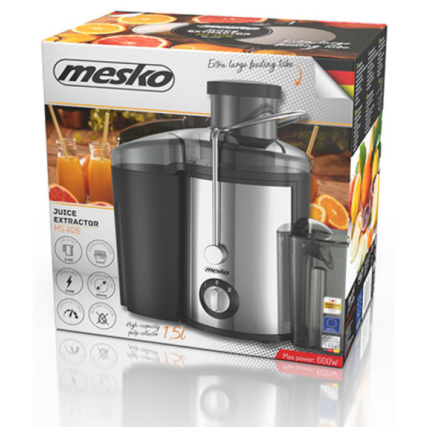 Фото - Соковитискач відцентровий Mesko MS 4126 Black