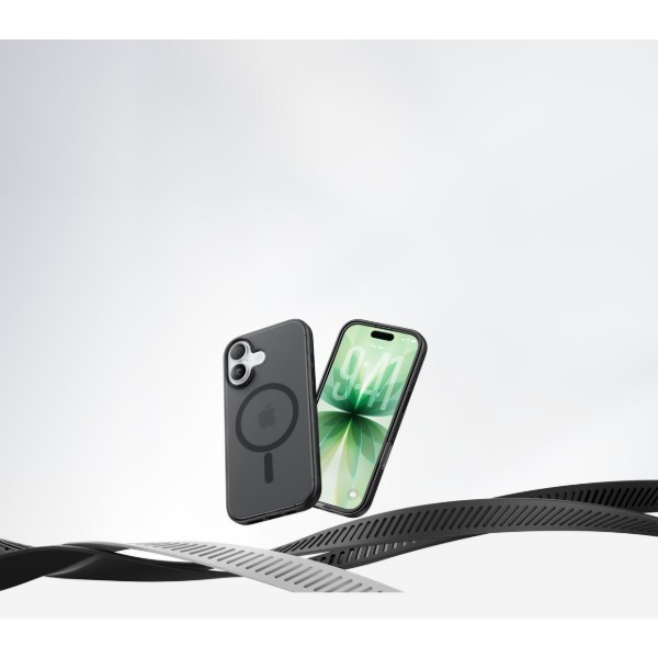 Фото - Чехол для смартфона Belkin for iPhone 17 Magnetic Protective Grip Black (MSA034HQBK)