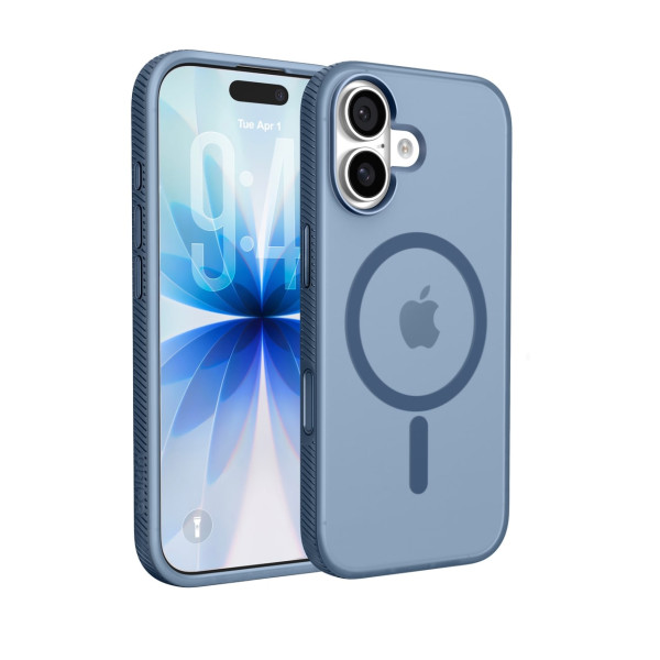 Фото - Чехол для смартфона Belkin for iPhone 17 Magnetic Protective Grip Navy (MSA034HQNY)