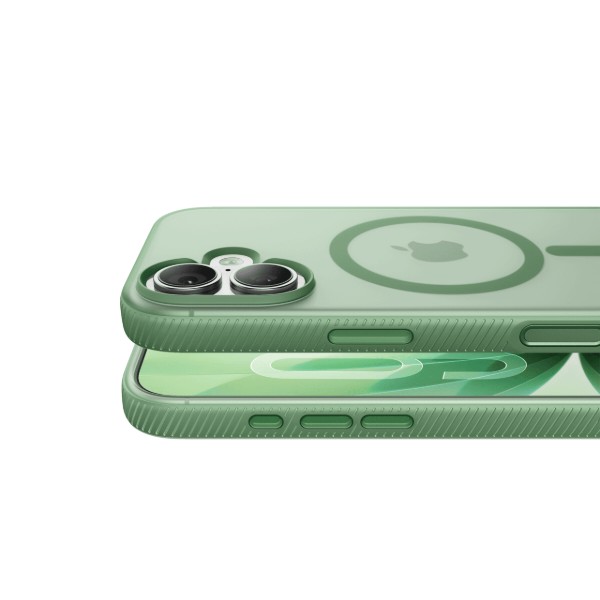 Фото - Чехол для смартфона Belkin for iPhone 17 Magnetic Protective Grip Sage (MSA034HQSE)