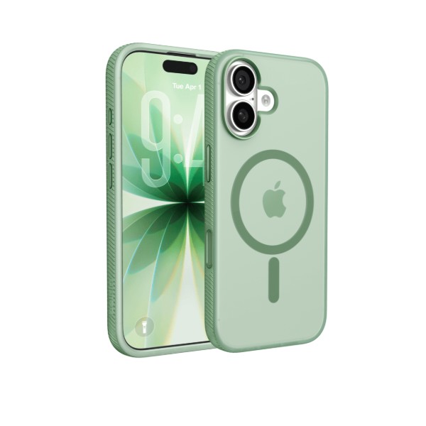 Фото - Чехол для смартфона Belkin for iPhone 17 Magnetic Protective Grip Sage (MSA034HQSE)