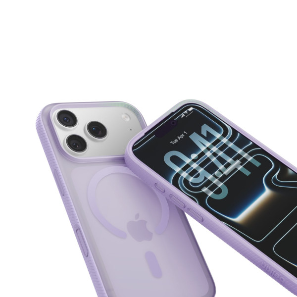 Фото - Чохол для смартфону Belkin for iPhone 17 Pro Magnetic Protective Grip Lavender (MSA035HQLV)