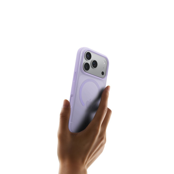 Фото - Чохол для смартфону Belkin for iPhone 17 Pro Magnetic Protective Grip Lavender (MSA035HQLV)