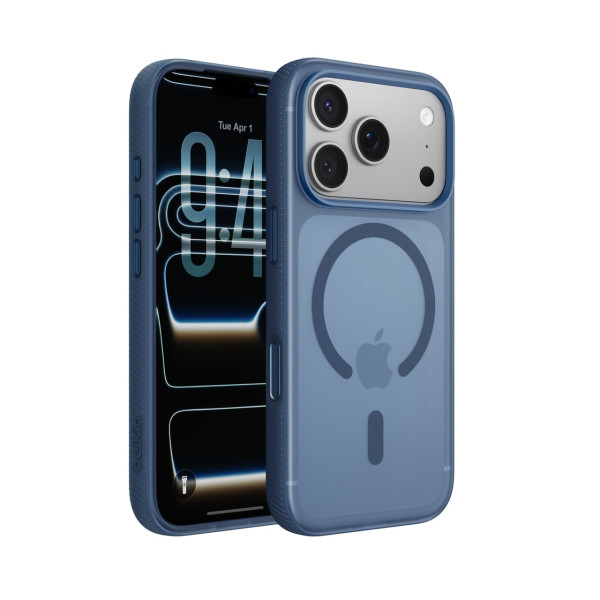 Фото - Чохол для смартфону Belkin for iPhone 17 Pro Magnetic Protective Grip Navy (MSA035HQNY)