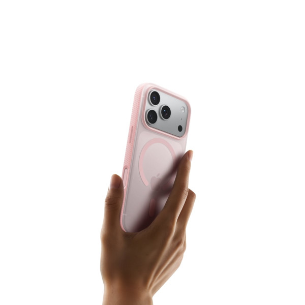 Фото - Чехол для смартфона Belkin for iPhone 17 Pro Magnetic Protective Grip Pink (MSA035HQPK)