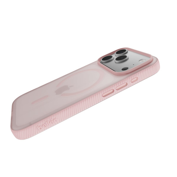 Фото - Чехол для смартфона Belkin for iPhone 17 Pro Magnetic Protective Grip Pink (MSA035HQPK)