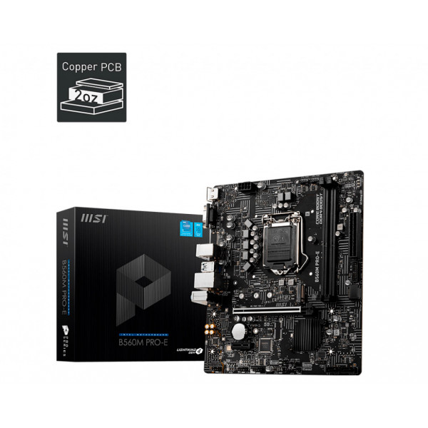 Фото - Материнська плата MSI B560M PRO-E