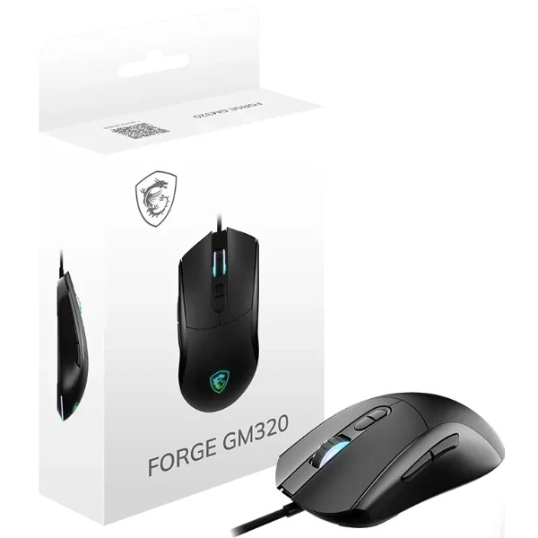 Фото - Мышь проводная игровая MSI FORGE GM320 RGB Black