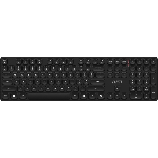 Фото - Клавиатура+мышь беспроводная MSI K210 Black