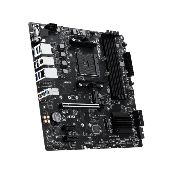 Фото - Материнская плата MSI Pro B550M-P Socket AM4